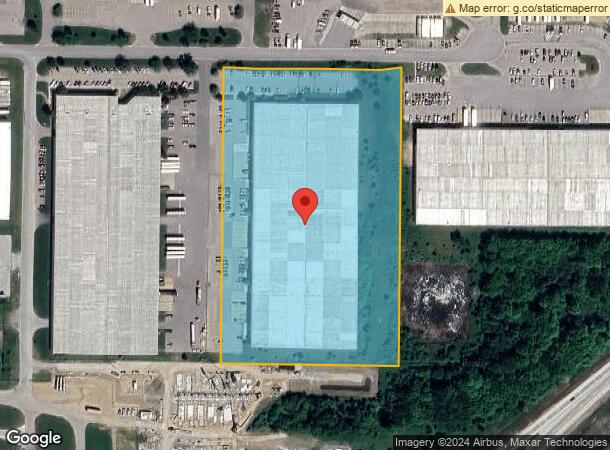  8191 Logistics Dr, Zeeland, MI Parcel Map