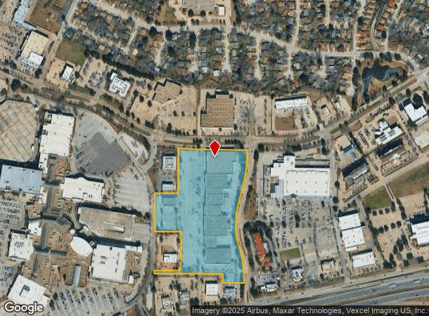 1100 W Arbrook Blvd, Arlington, TX Parcel Map
