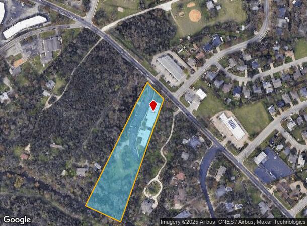 2007 Sam Bass Rd, Round Rock, TX Parcel Map