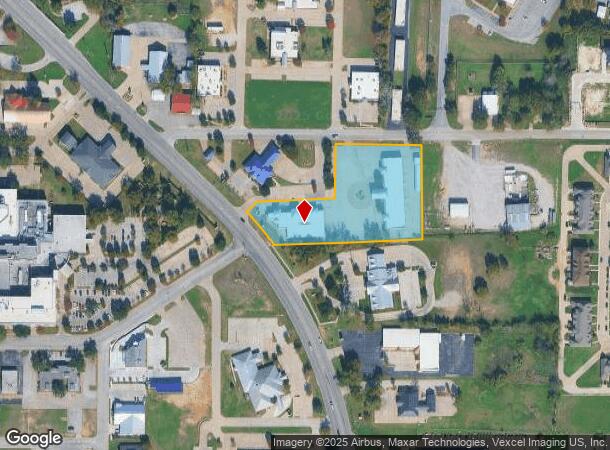 925 Santa Fe Dr, Weatherford, TX Parcel Map