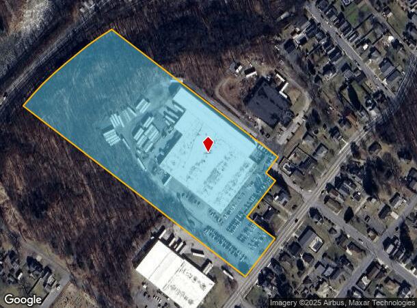 401 Bridge St, Old Forge, PA Parcel Map