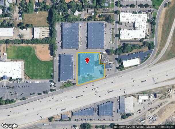 8041 N I 70 Frontage Rd, Arvada, CO Parcel Map