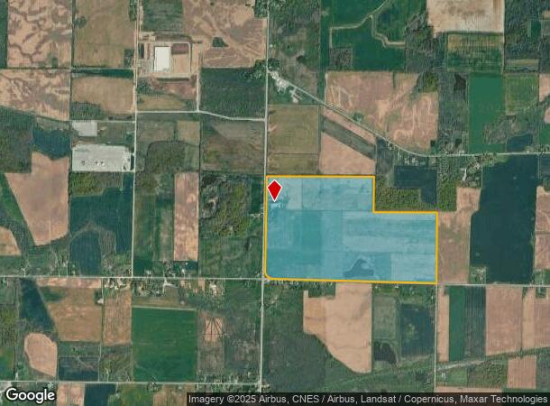 6891 Alleghany Rd, Basom, NY Parcel Map