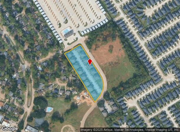  2208 Millstone Dr, Houston, TX Parcel Map