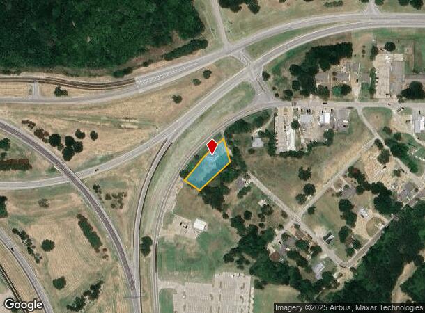  1021 W Grove St, Kaufman, TX Parcel Map