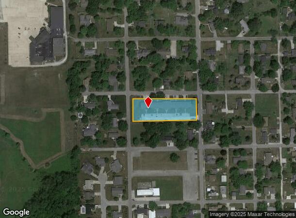  W Payne Ave, Upland, IN Parcel Map