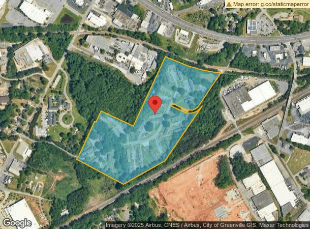  300 Furman Hall Rd, Greenville, SC Parcel Map