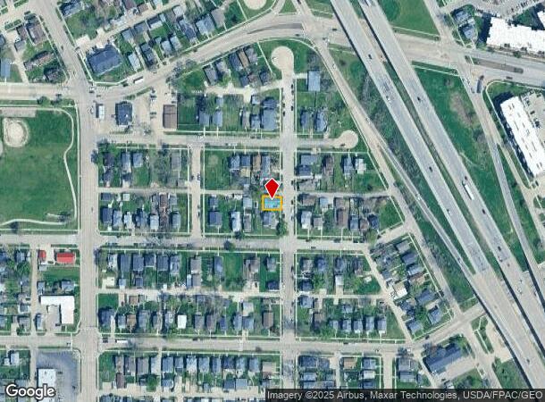  616 4Th St Sw, Cedar Rapids, IA Parcel Map