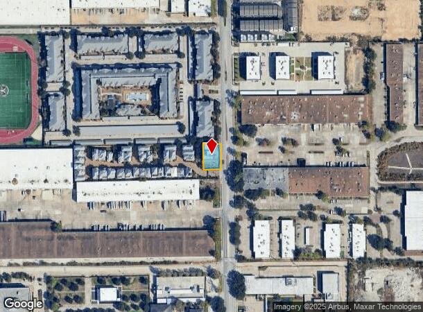  1201 N Post Oak Rd, Houston, TX Parcel Map