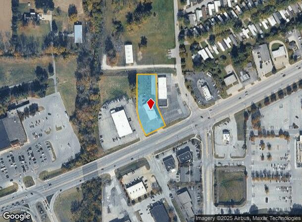  2170 E Main St, Plainfield, IN Parcel Map