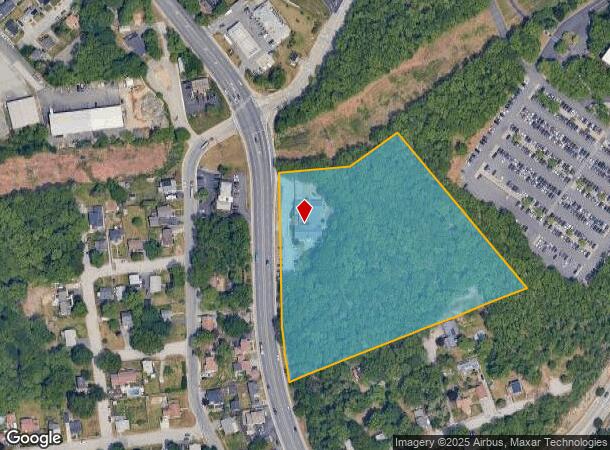 2390 Mendon Rd, Woonsocket, RI Parcel Map