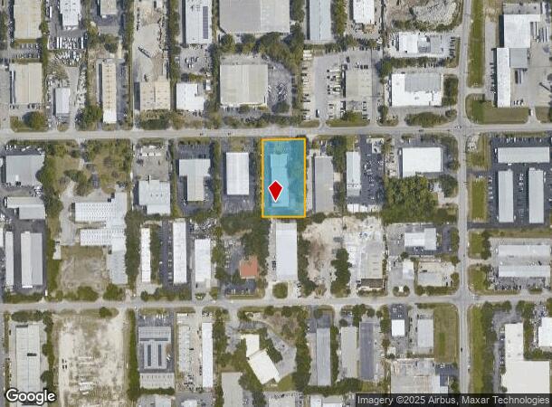 3884 Progress Ave, Naples, FL Parcel Map