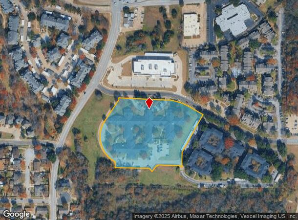 2600 Parkview Dr, Fort Worth, TX Parcel Map