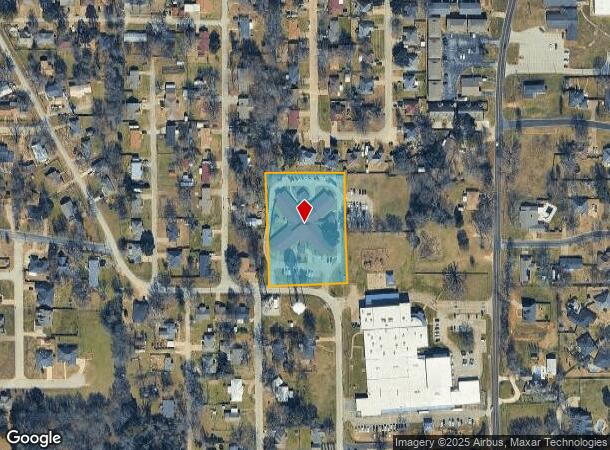  300 Cherry St, Chandler, TX Parcel Map