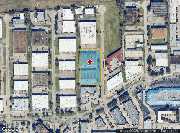  5802 Parkersburg Dr, Houston, TX Parcel Map