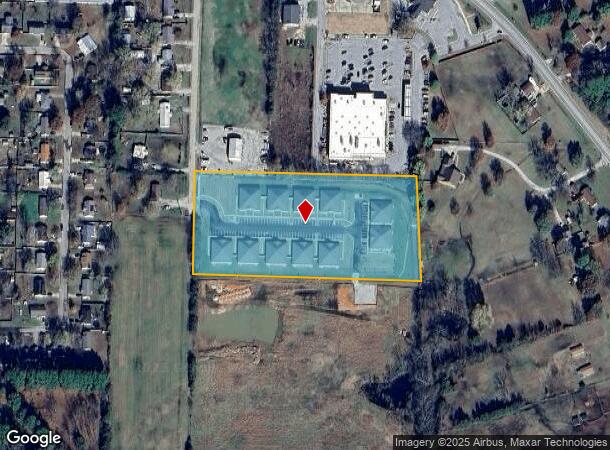 1784 Riverview Dr, Elkins, AR Parcel Map