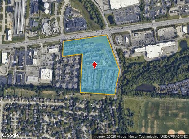  6566 Rosebrook Ln, Reynoldsburg, OH Parcel Map