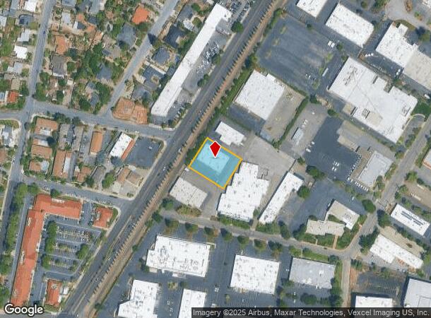 583 Division St, Campbell, CA Parcel Map