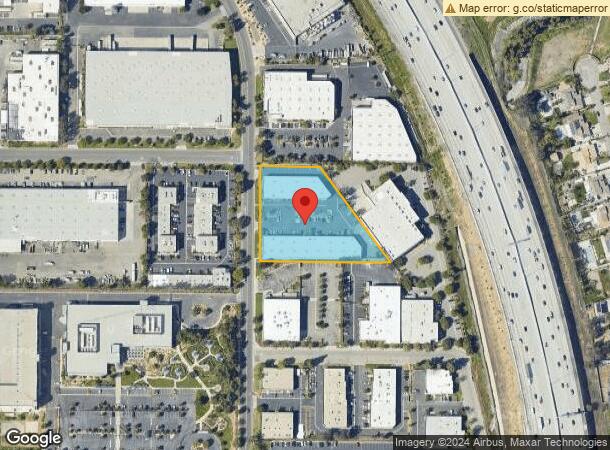  1751 California Ave, Corona, CA Parcel Map