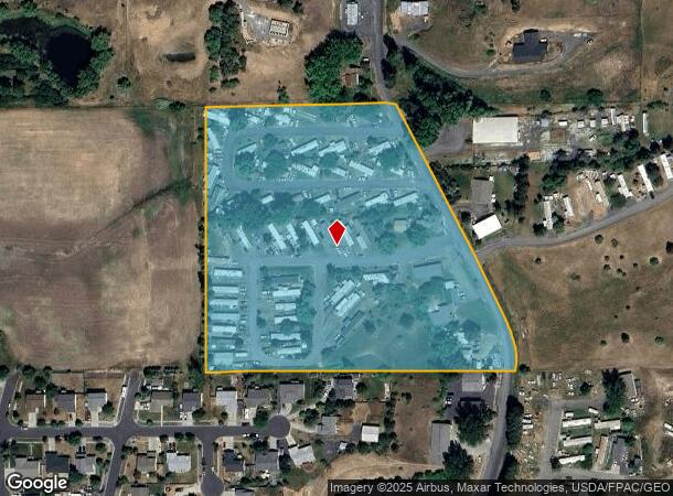 1751 N Polk, Moscow, ID Parcel Map