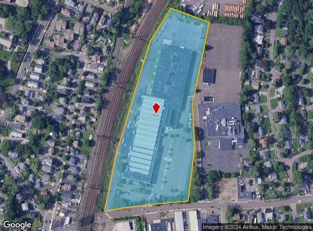  88 Hamilton Ave, Stamford, CT Parcel Map