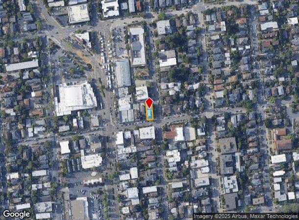  1444 Walnut St, Berkeley, CA Parcel Map