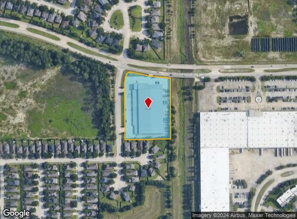  802 E Richey Rd, Houston, TX Parcel Map