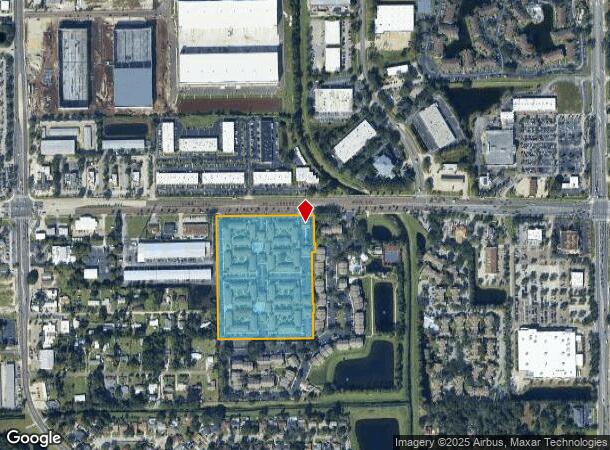 7000 University Blvd, Winter Park, FL Parcel Map
