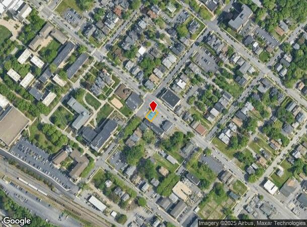  1202 Mulberry St, Scranton, PA Parcel Map