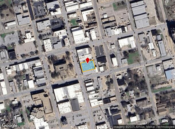  115 S Travis St, Sherman, TX Parcel Map