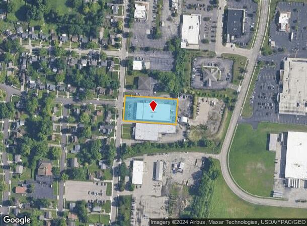  3100 Valleywood Dr, Dayton, OH Parcel Map