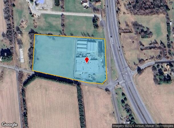  11903 Worcester Hwy, Bishopville, MD Parcel Map