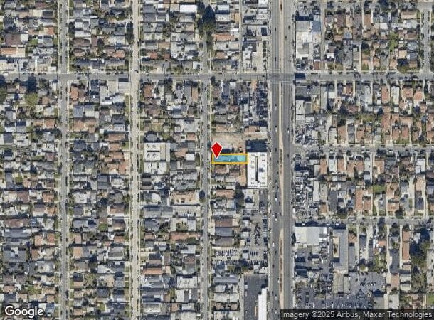 10510 Burin Ave, Inglewood, CA Parcel Map