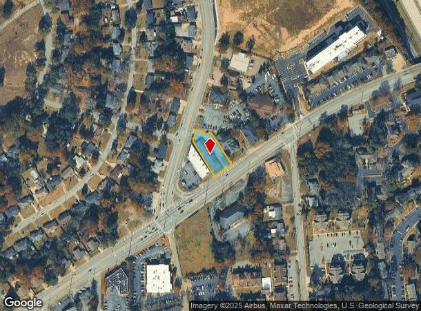  2725 Warm Springs Rd, Columbus, GA Parcel Map