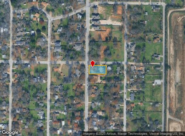  3232 Shawnee Trl, Fort Worth, TX Parcel Map