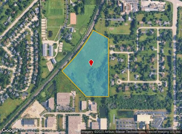  0 Midlothian Rd, Hawthorn Woods, IL Parcel Map