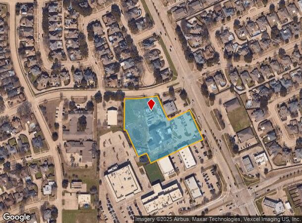 3721 Old Denton Rd, Carrollton, TX Parcel Map