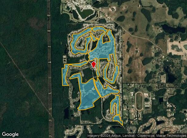  16101 Nine Eagles Dr, Odessa, FL Parcel Map