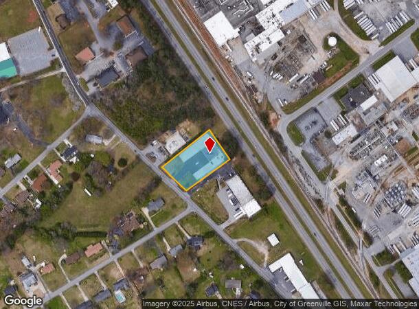  317 New Neely Ferry Rd, Mauldin, SC Parcel Map