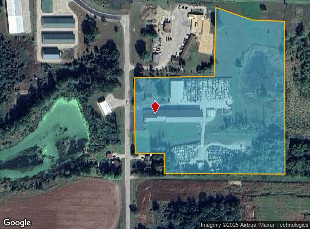  2245 S Apple Tree Ln, Waupaca, WI Parcel Map