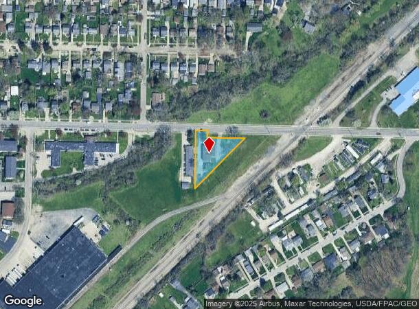  3025 Glanzman Rd, Toledo, OH Parcel Map