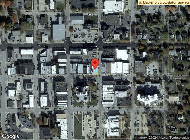  101 W Madison St, Pontiac, IL Parcel Map