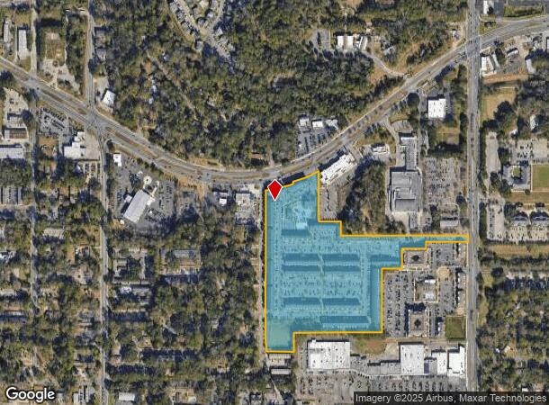  2195 W Tennessee St, Tallahassee, FL Parcel Map