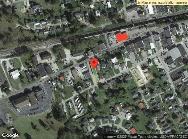  2660 Main St, Hurricane, WV Parcel Map