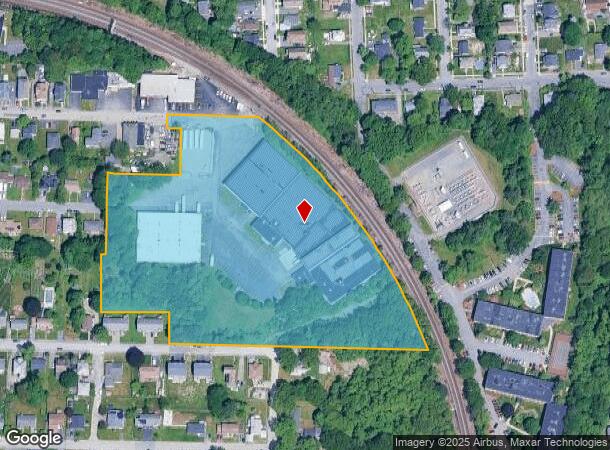 60 Solferino St, Worcester, MA Parcel Map