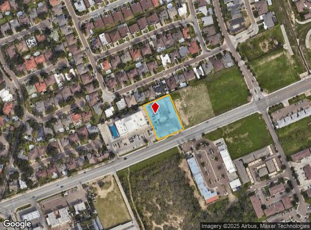  2610 E Del Mar Blvd, Laredo, TX Parcel Map