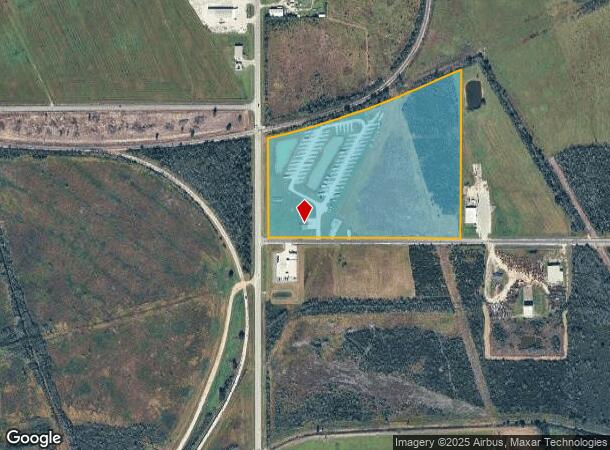  6004 Farm Rd, Iowa, LA Parcel Map