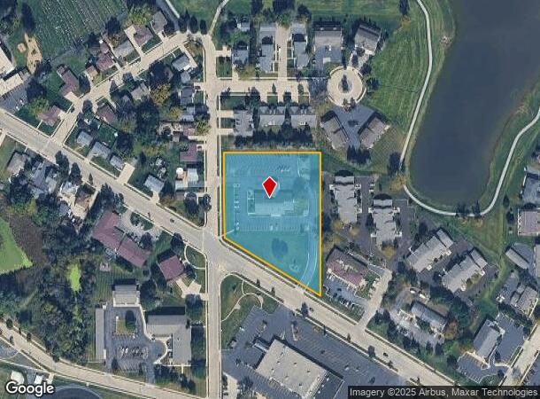 300 E Washington St, Slinger, WI Parcel Map