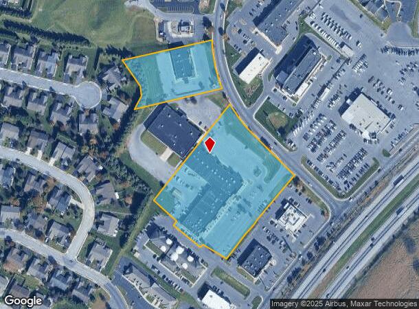 424 Gateway Ave, Chambersburg, PA Parcel Map