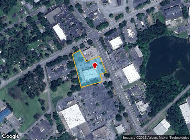 2621 E Pinetree Blvd, Thomasville, GA Parcel Map